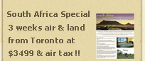 South Africa Specials