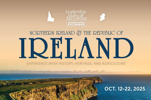 Leadership Idaho Agriculture - Irish Hospitality: Nothern Ireland and the Republic of Ireland - October 12 – 22, 2025