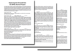 Exploring the Emerald Isle: An IAPAL Alumni Project. October 10 - 21, 2027